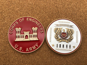 Limited Edition Regimental WO Coin "ENG"