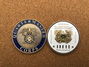 Limited Edition Regimental WO Coin "QM"