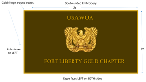 USAWOA CHAPTER/REGIONAL BANNER