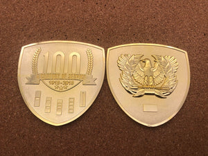 Chief's 100th Anniversary Coin (Old Gold)