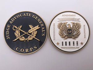 Limited Edition Regimental WO Coin "JAG"