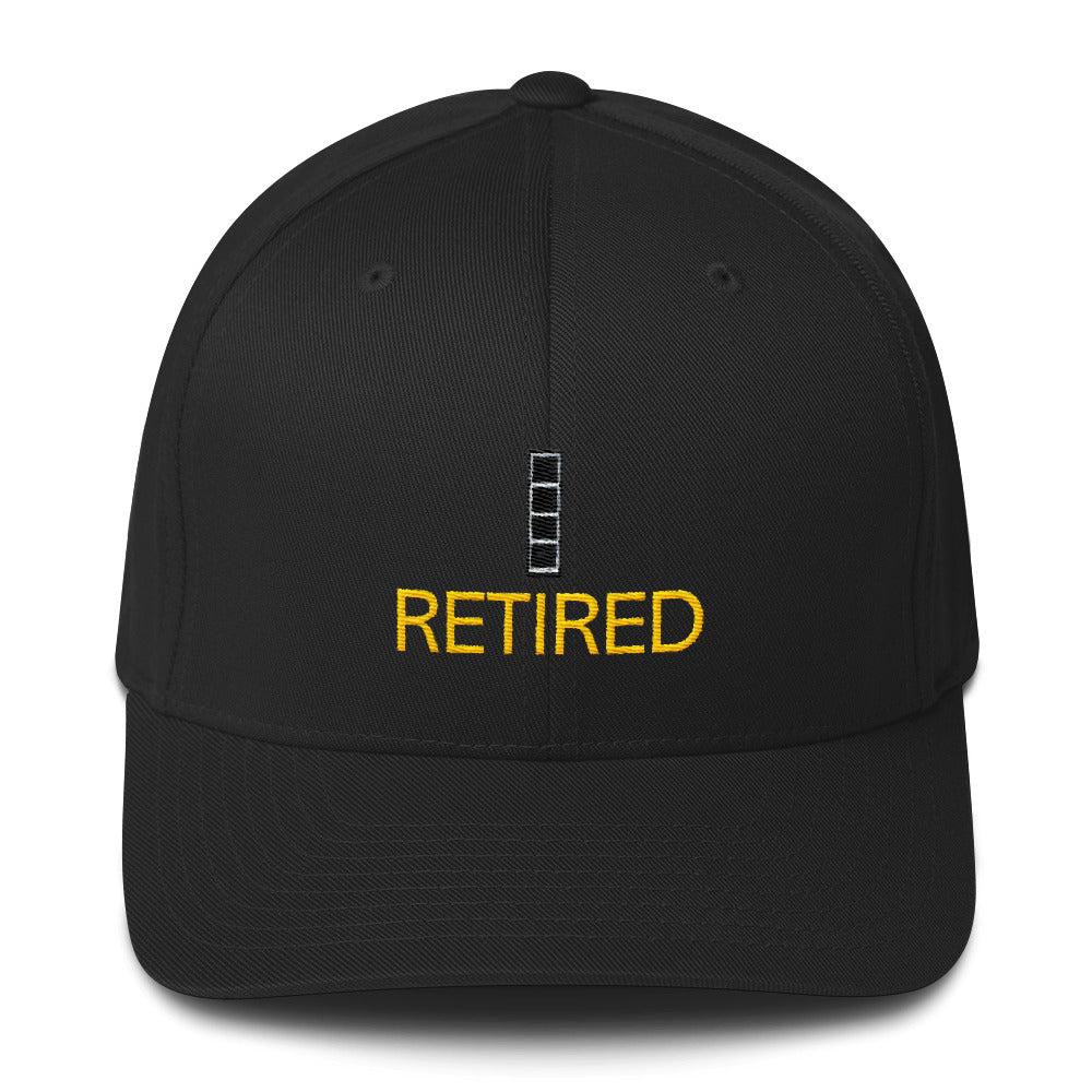 CW4 Retired Fitted cap